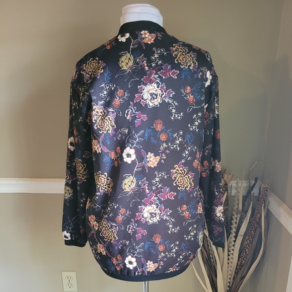 Sophie Rue Black Floral Jacket - Picture 4 of 9